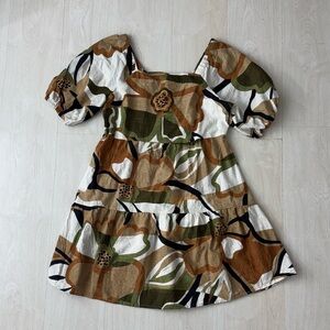 Mlle Gabrielle Earthy Tones Dress